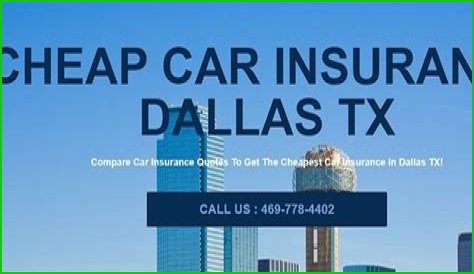 Car insurance Dallas TX
